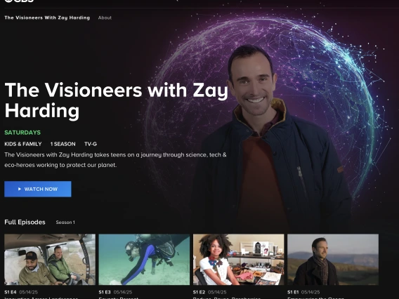 The Visioneers with Zay Harding on CBS